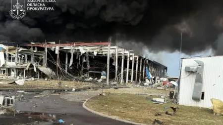 "Conflito em Escalation: Ataque Russo a Fábrica Americana na Ucrânia"