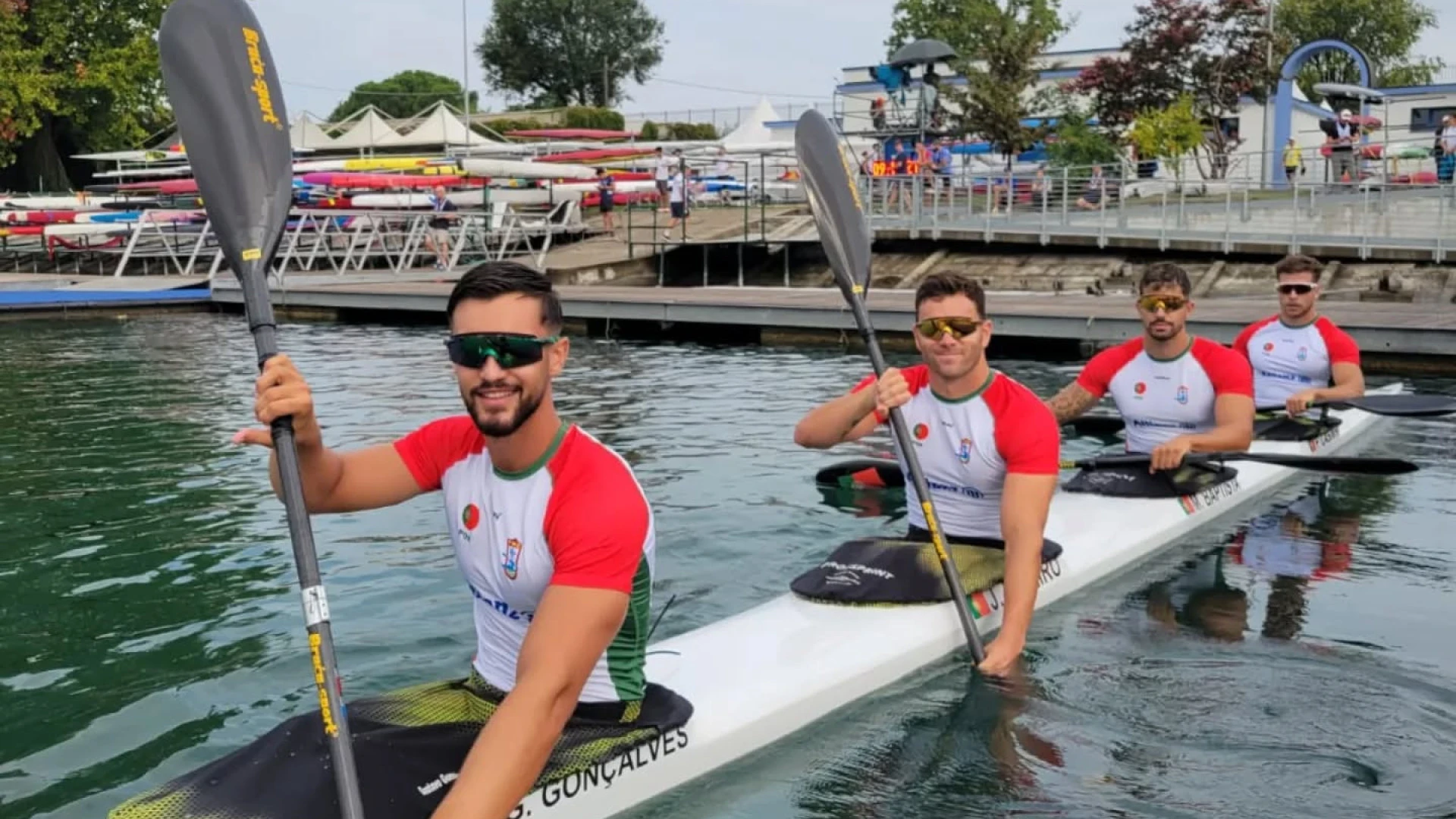 Portugal brilha em Milão com ouro em K4 500 metros