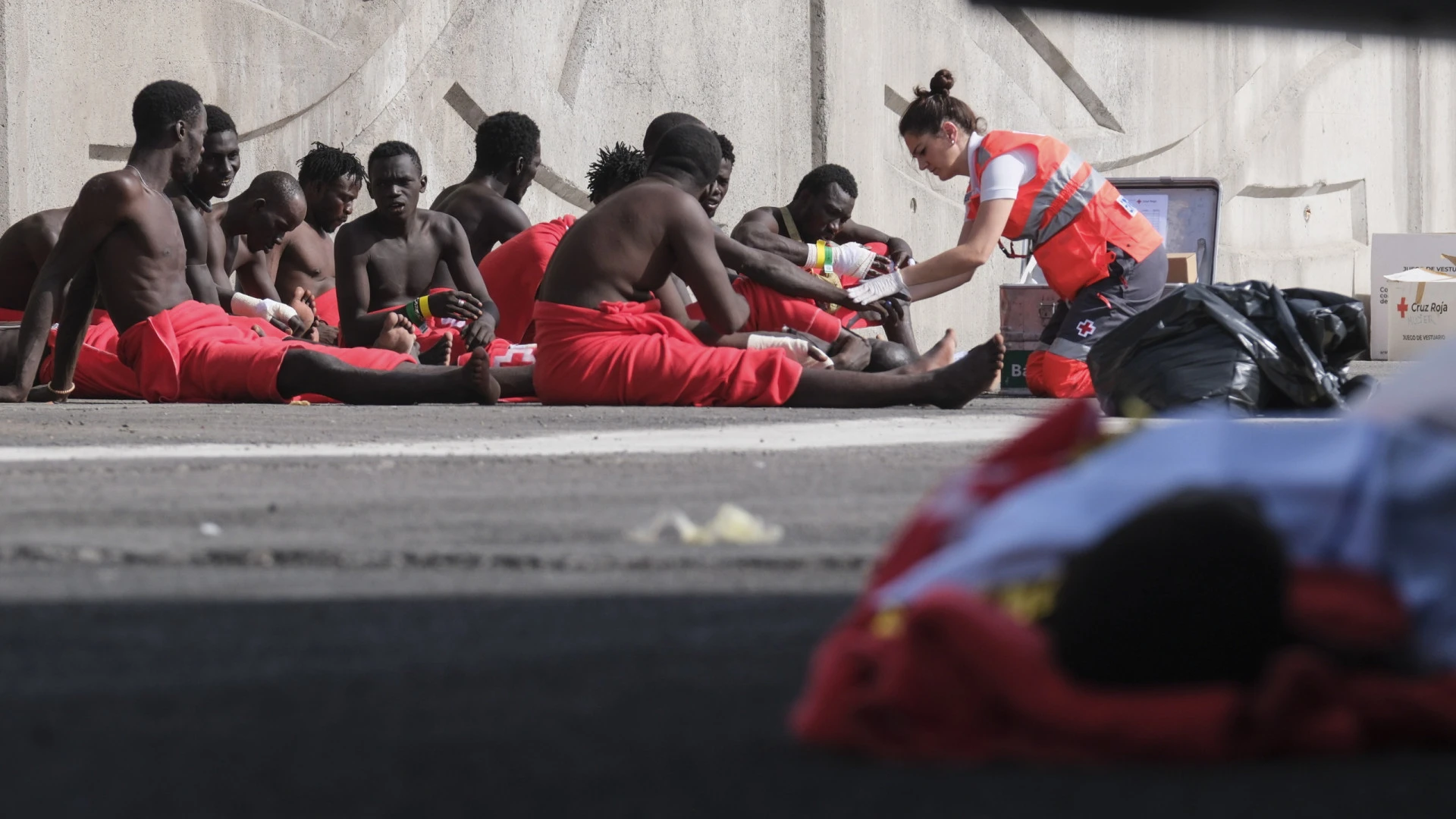 Resgate de 236 migrantes em dificuldades a sul de Gran Canária