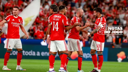 Benfica controla Tondela em jogo de duas partes antes de duelo europeu