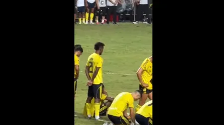Cristiano Ronaldo em lágrimas após desilusão na Supertaça