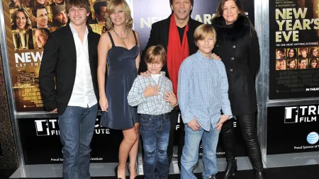 Descubra a nova geração de Jon Bon Jovi, agora avô!