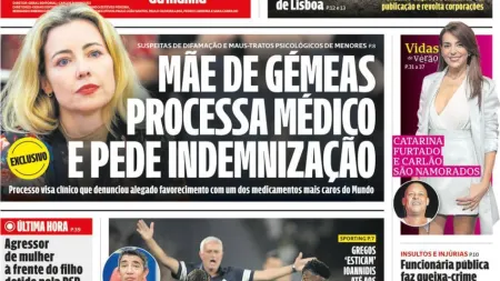 Mãe de gémeas interpõe queixa contra médico; Guardas prisionais em falta