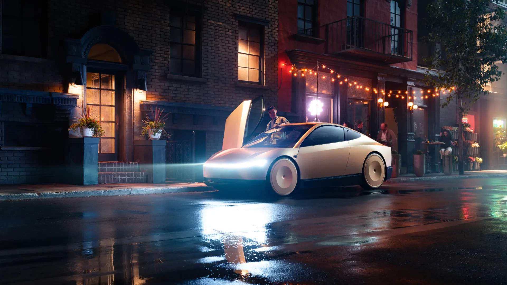 Tesla pode reconsiderar design do Cybercab com volante e pedais