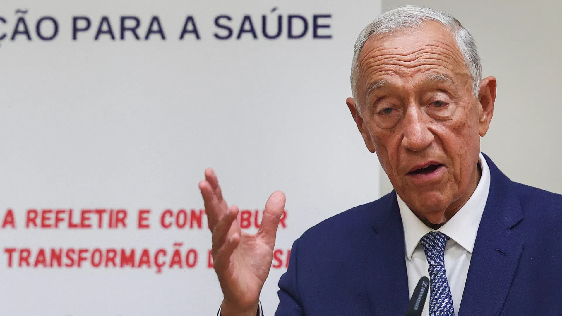 Marcelo Rebelo de Sousa critica falta de visão na Saúde: "Abordagens imediatas são insuficientes"