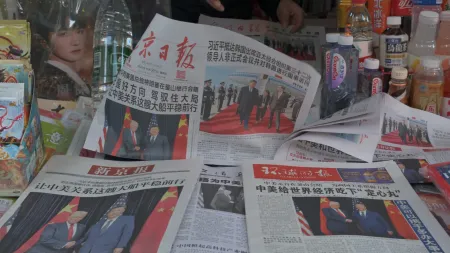 Trump celebra acordos comerciais na sua visita à Ásia