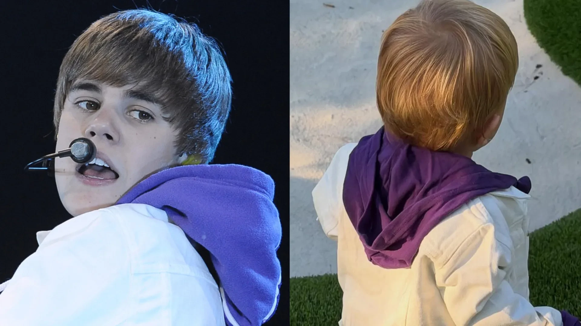 Filho de Justin Bieber homenageia o pai com fantasia de Halloween