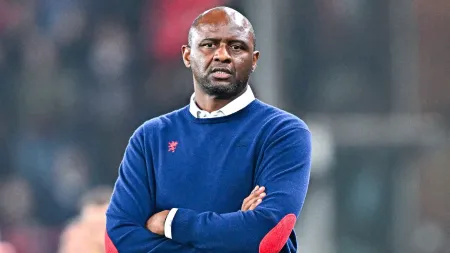 Patrick Vieira é afastado do comando do Génova