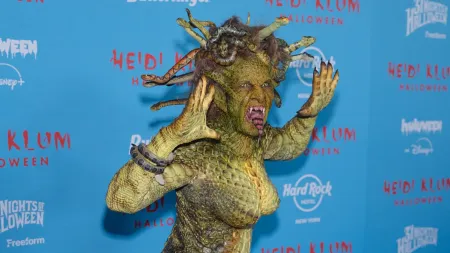 A transformação surpreendente de Heidi Klum para o Halloween