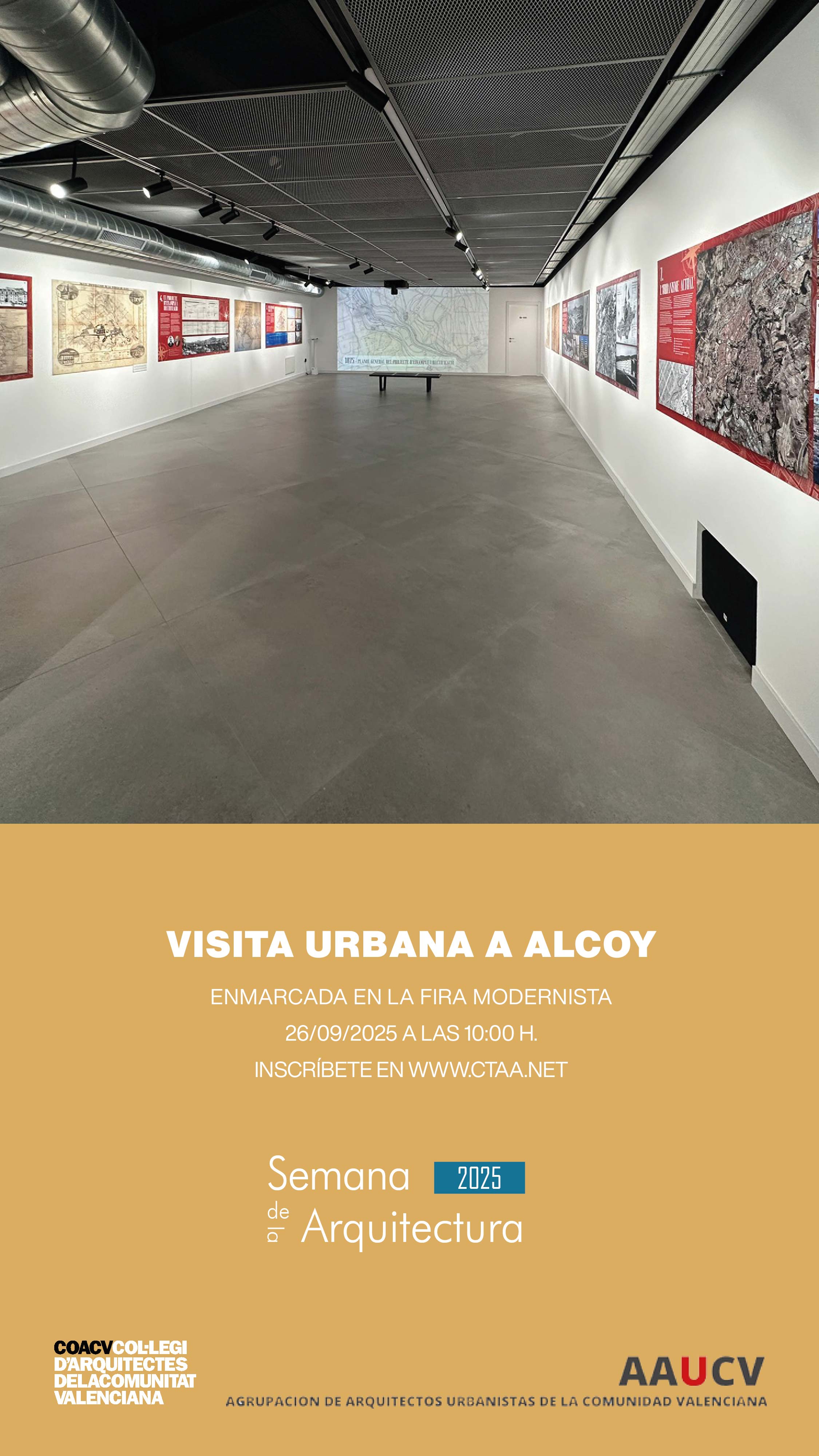 Visita urbana a Alcoy, enmarcada en la Fira Modernista.