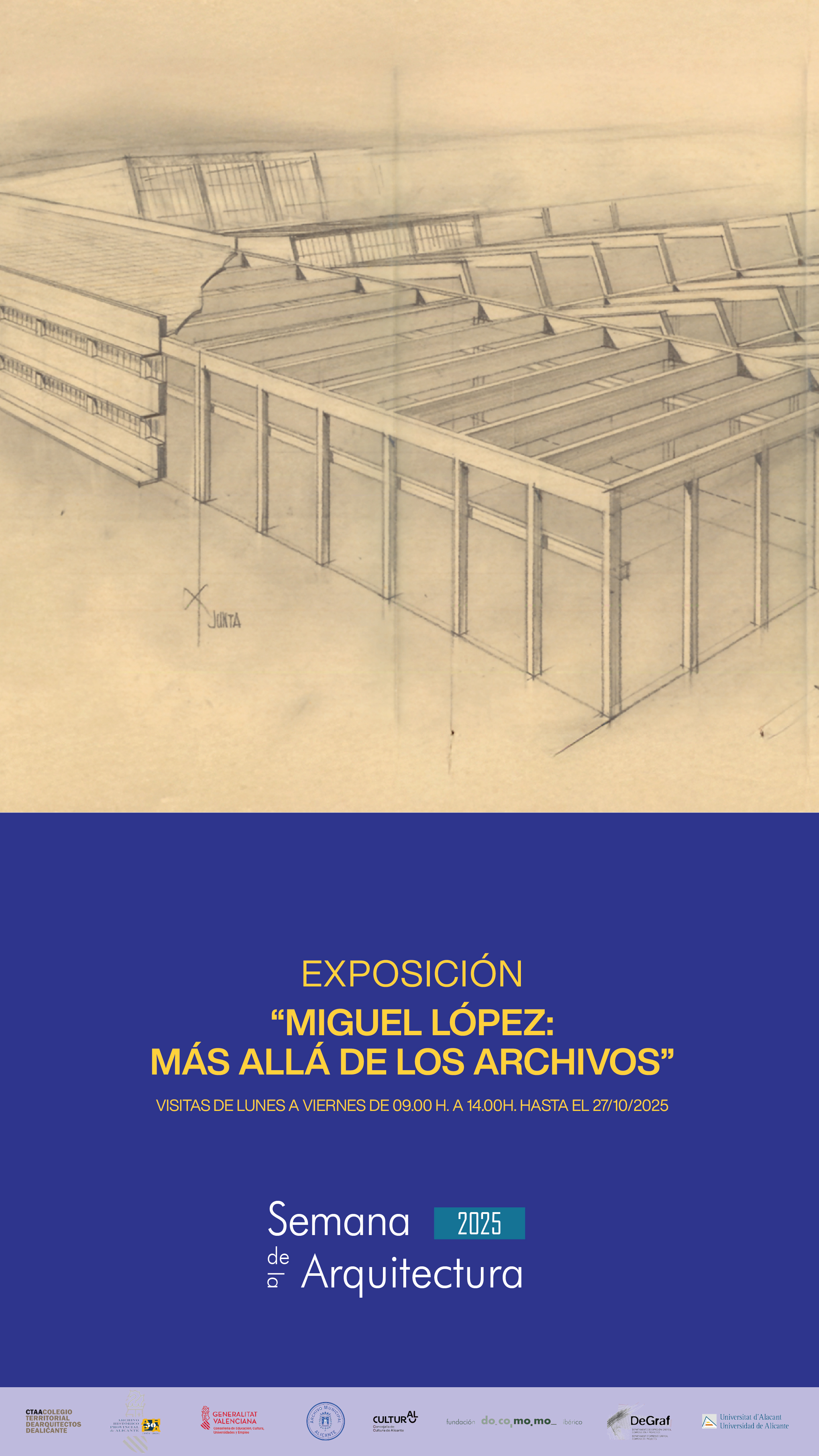 Visita guiada a la exposición “Miguel López: Más allá de los archivos”