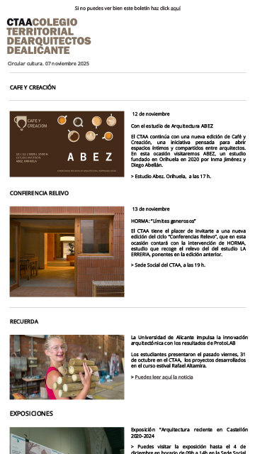 InfoCultura 08.25