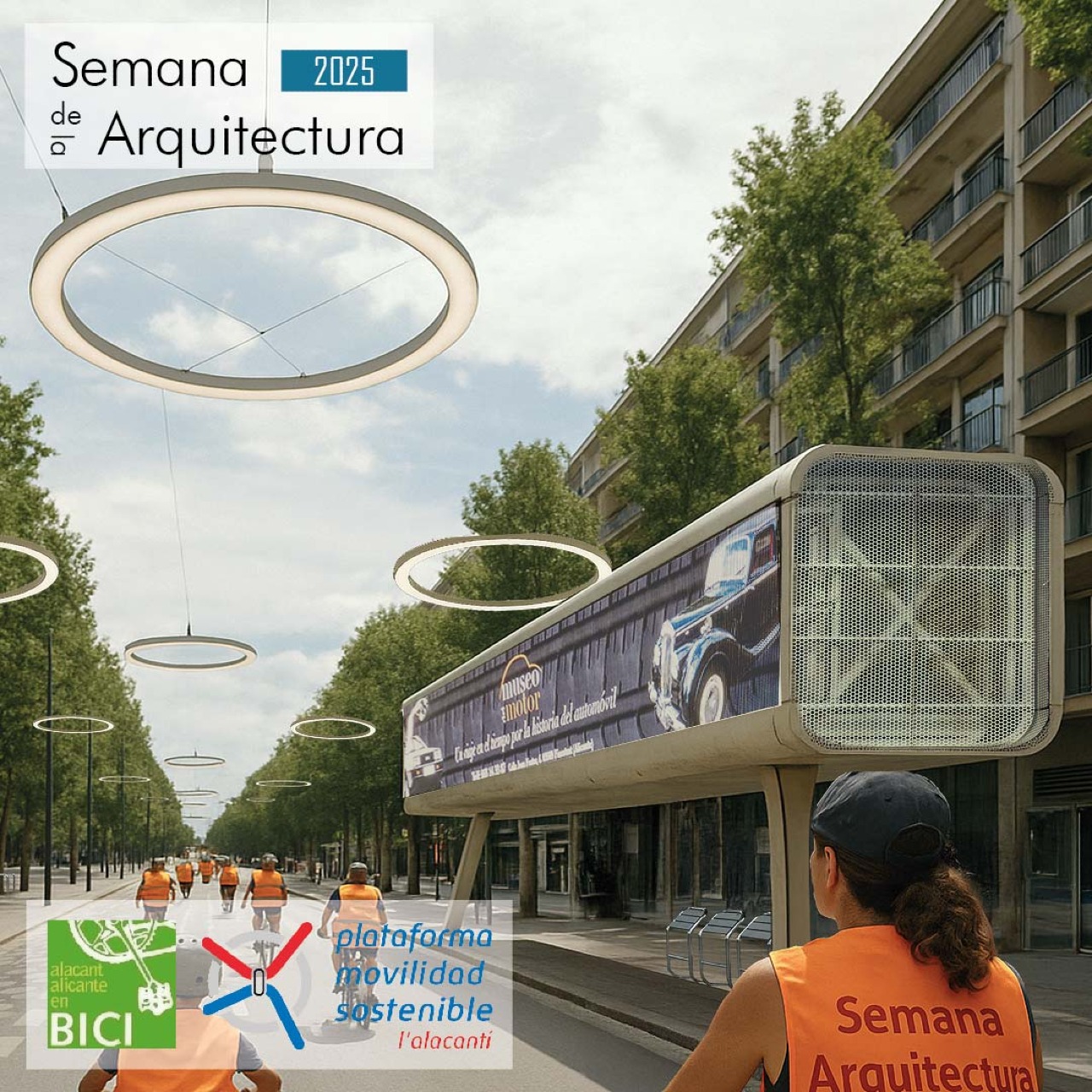 Pedalearq. Visita de arquitectura y urbanismo en Benidorm. Fianza de 15€ reembolsable