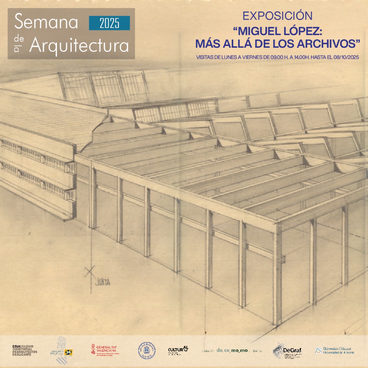 Visita guiada a la exposición “Miguel López: Más allá de los archivos”