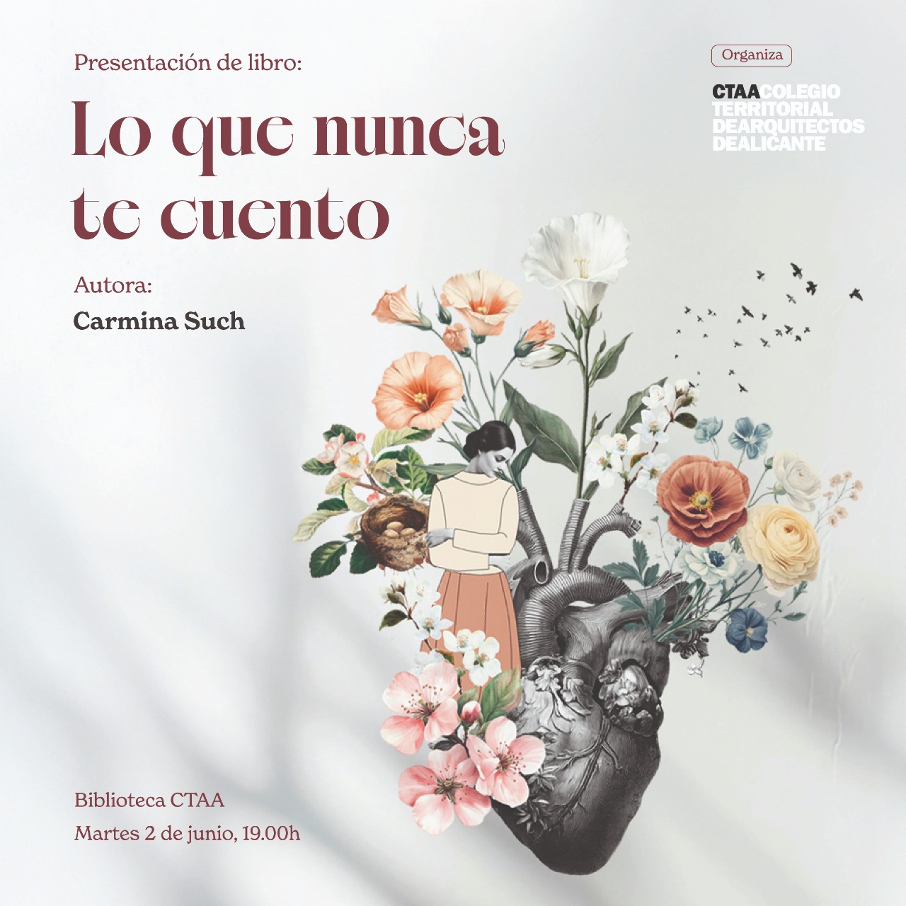 Presentación del libro “Lo que nunca te cuento”, de Carmina Such