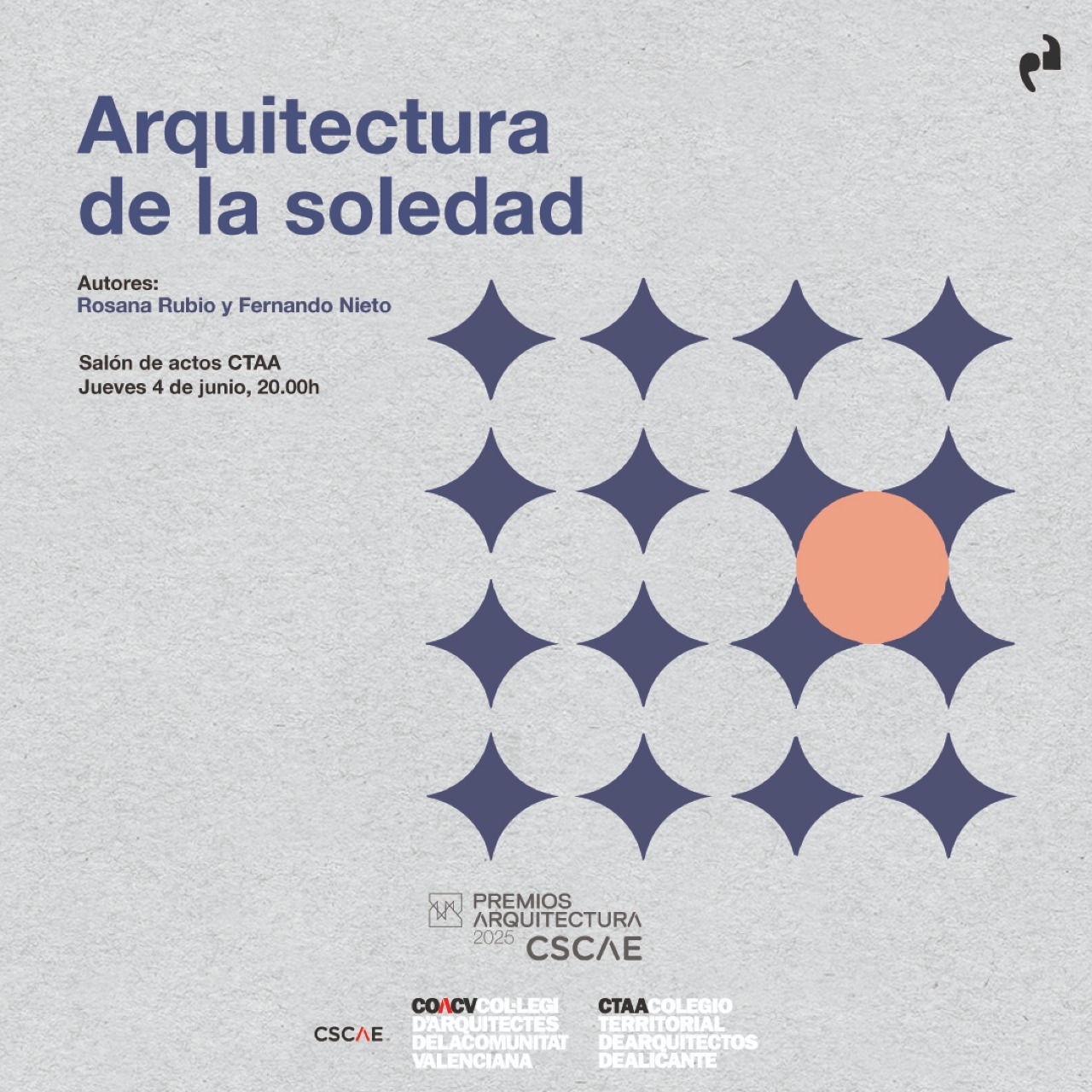 Presentación de libro: “Arquitectura de la soledad”