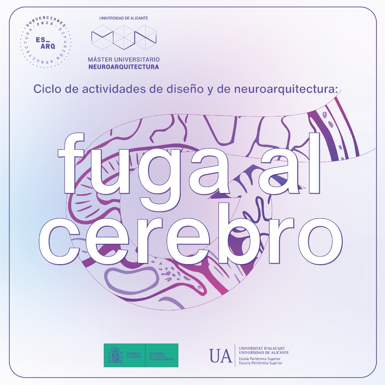 Conferencia “Fuga al cerebro” en el CTAA