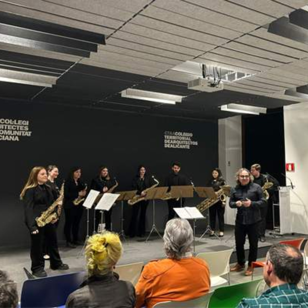 Música de Cine. Grupo de Saxofones. Ciclo de audiciones con el CSMA