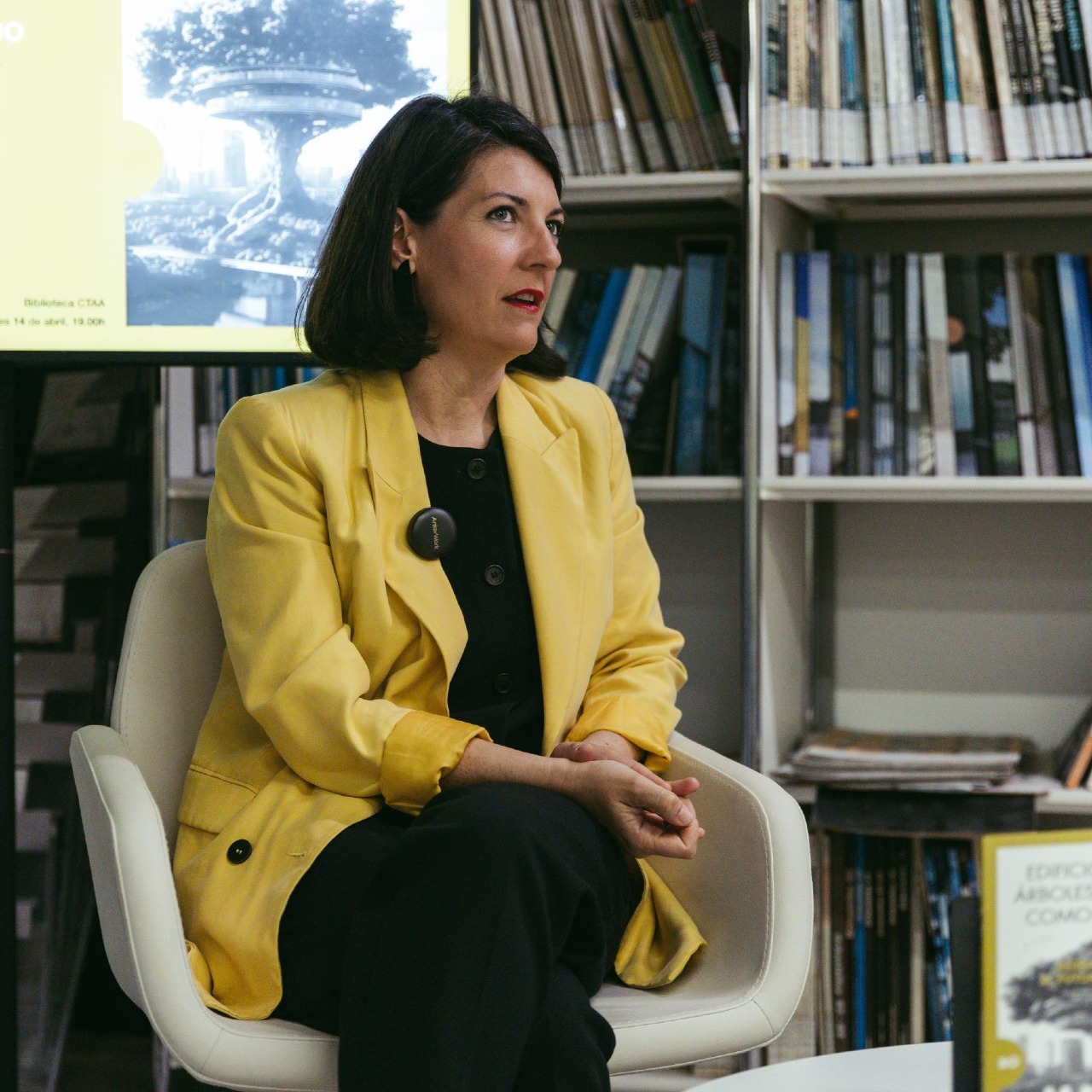 Presentación del libro “Edificios como árboles, cuidades como bosques”, por Marlén López