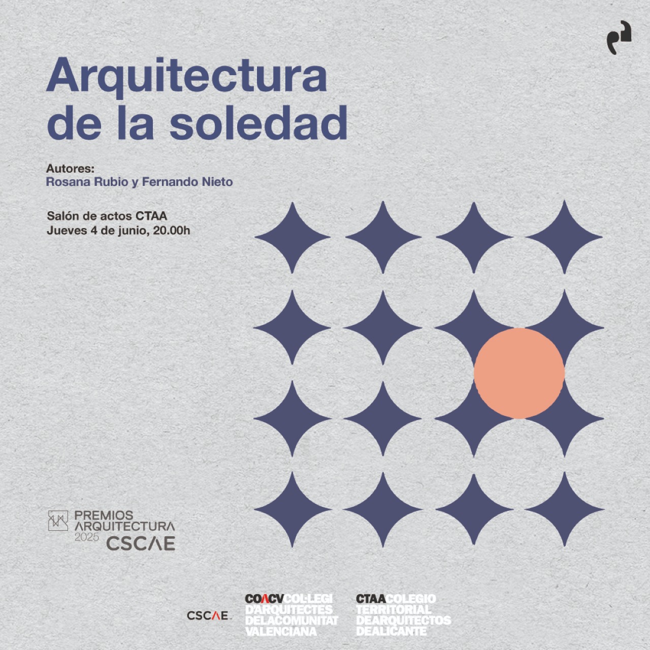 Presentación de libro: “Arquitectura de la soledad”