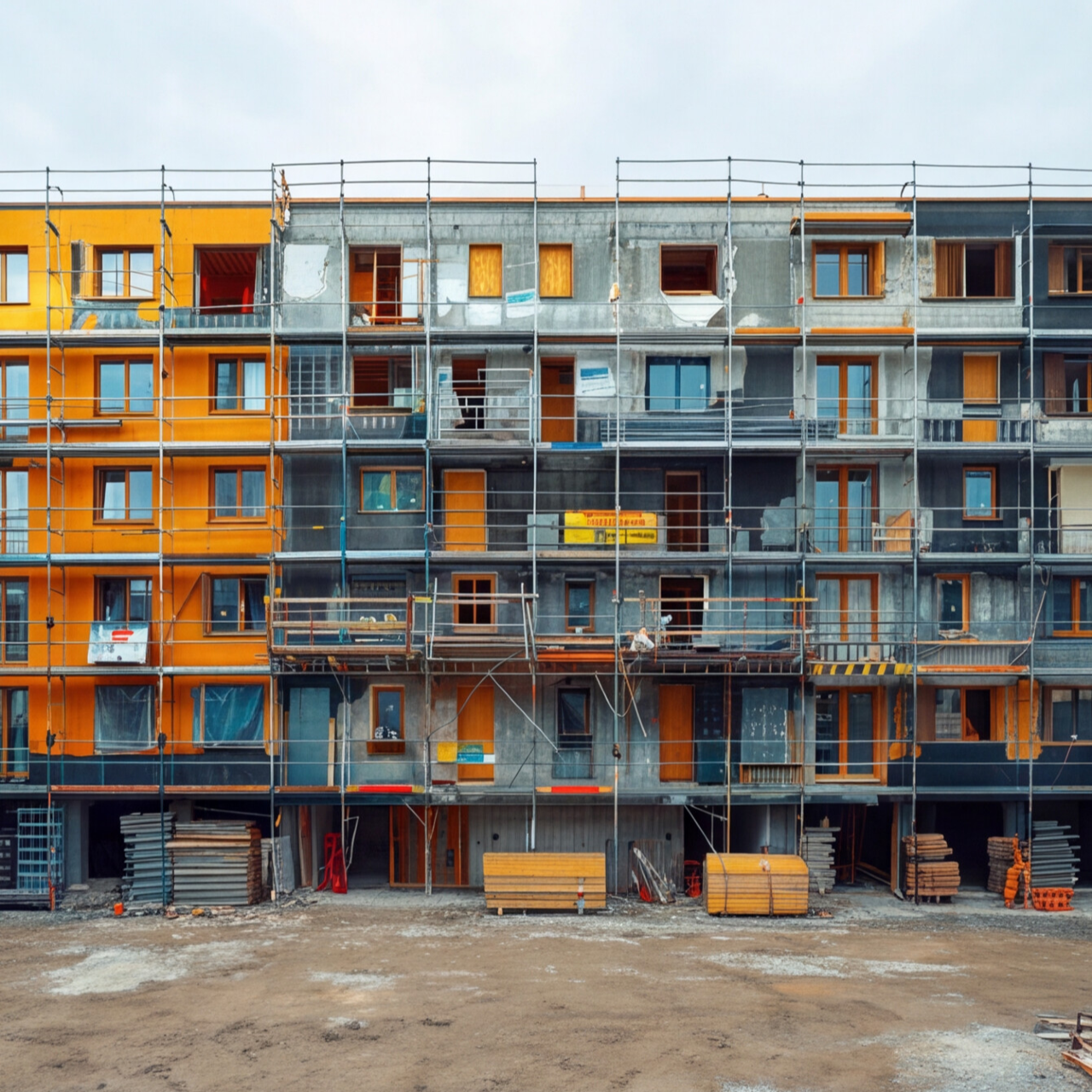 Nueva guía para la elaboración de memorias: rehabilitación de fachada en edificio residencial