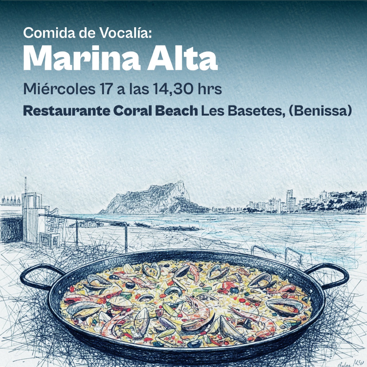 Comida Vocalía Marina Alta 2025