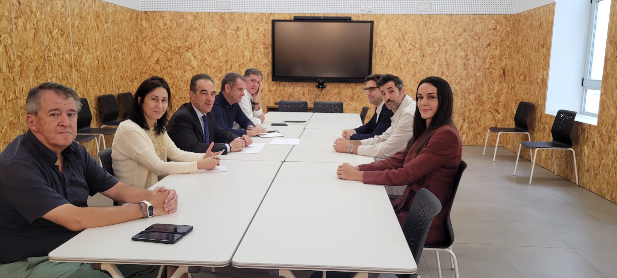 Reunión con el concejal de Urbanismo