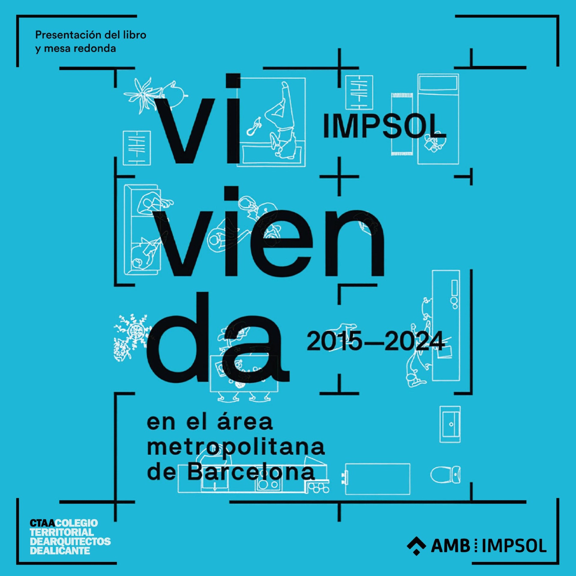 Libro Vivienda en el área metropolitana de Barcelona: IMPSOL 2015-2024